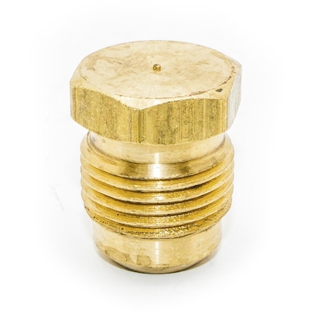 Thrifco Plumbing No. 39 1/4 Inch Brass Flare Plug 6939002